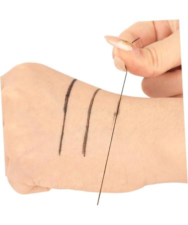 Beatifufu Eyebrow Ink Make up Kit Thread Kit Eyebrow Mapper Tool Premium Eyebrow Corrector Wire Box Cosmetic 4.6x1.8x7.5cm Black - Buy Online on GoSupps.com