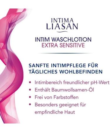 Buy Intima Liasan Bulk Pack: 6x200ml Intimate Wash Lotion & 9x30 Intimate Care Wipes - International Shipping Available - Buy Online on GoSupps.com