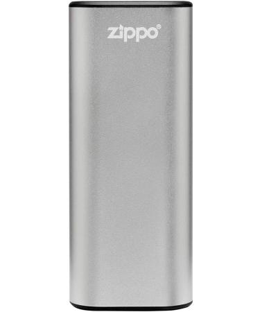 Zippo Silver HeatBank 6 Rechargeable Hand Warmer - Stay Warm on the Go! - Buy Online on GoSupps.com