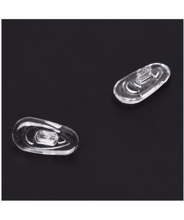 Oikabio 100 Pairs Silicone Nose Pads Oval Press-On for Improved Comfort | International Shipping Available - Buy Online on GoSupps.com