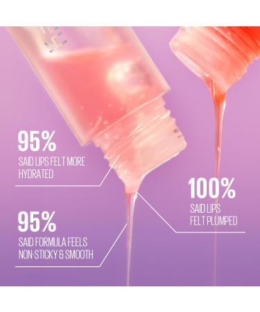 Kaja Lip Plumping - Juicy Glass 03 Apricot Allure | Hydrating Feel Plumped and Lightweight with Vitamin Tree Fruit Oil Vegan Cruelty-Free Clear Tint Stain Shine Gloss Plumper Long Lasting - Buy Online on GoSupps.com