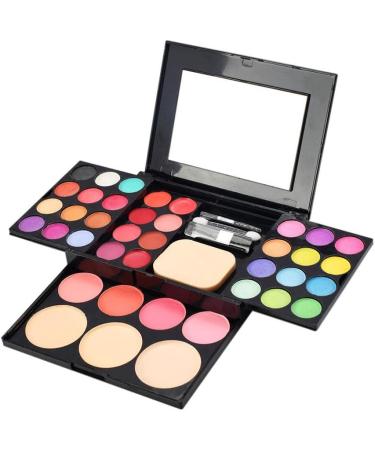 Jojomis 39Color Foldable Cosmetic Set Blusher Powder Eye Shadow Makeup Lipstick - Buy Online on GoSupps.com