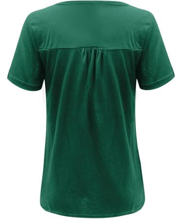 Women's Plus Size Army Green Floral Tank Top - V-Neck Summer Sleeveless Tunic Blouse, Size XL - Buy Online on GoSupps.com