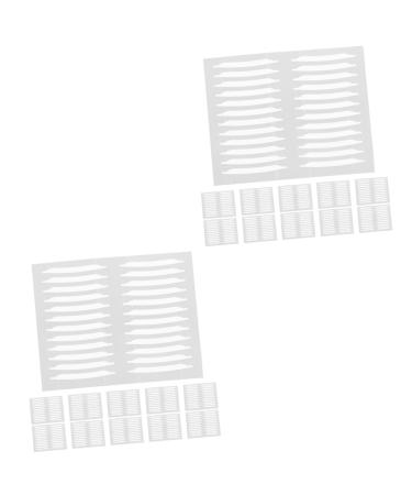 ABOOFAN 60 Sheets Invisible Eye Stickers patch Accessories girl Invisible Eyelid Sticker double eyelid sticker eyelid stickers shaping Eyelid Lift Strips no patch double eyelid