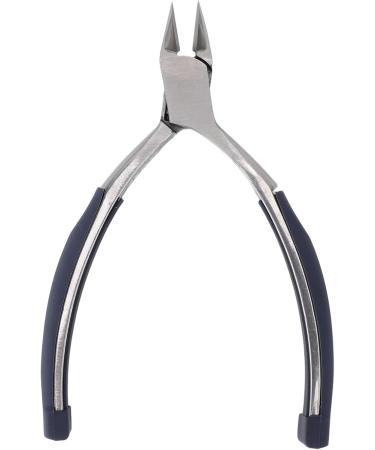 Cuticle Trimming Nipper Stainless Steel Dead Skin Remover Clipper Easy to Use for Manicure with Power Plier Suitable for Nail Art Accessories Rubber Grip - Buy Online on GoSupps.com