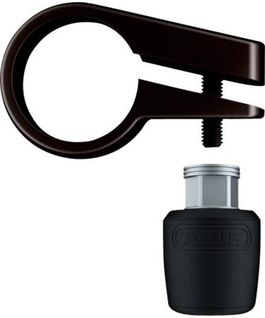 Abus Saddle/Post Lock Nutfix Seatpost Clamp/Lock, 28.6 Diameter, Black