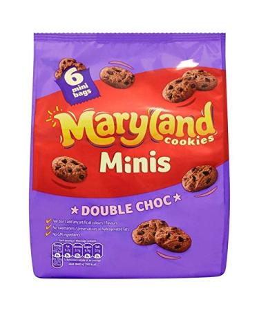 Maryland 6x Maryland Mini-Biscuits Double Multipack 6 X Chocs 25G