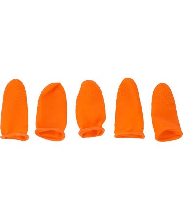 100 Pcs Disposable Latex Finger Cots - Non-Slip Wear-Resistant Finger Protectors for Safe Use - Large Size Finger Covers for Protection - Buy Online on GoSupps.com