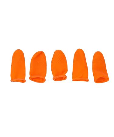 100 Pcs Non-Static Latex Finger Gloves & Cots - Protective Wear-Resistant Large Size Finger Covers for All-purpose Use | International Shipping Available - Buy Online on GoSupps.com