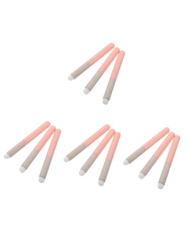 minkissy 12 Pcs Lip Brush Makeup Brush Women Makeup Tools Cosmetics Brush Lip Applicators Lipstick Brush Applicator Lipstick Applicator Wands Paint Artificial Fiber Lip Gloss Miss 12.00X1.20X1.20CMx4pcs As Shownx4pcs