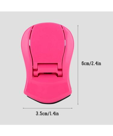 Portable Mini Eyelash Curler - Rose Red | Achieve Natural-Looking Lashes Anywhere - Buy Online on GoSupps.com