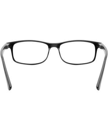 TBOC Reading Glasses +4.00 (Pack of 2) - Stylish Matt Black Reading Aid for Men Women & Seniors - Perfect for PC & Cell Phone Use - Buy Online on GoSupps.com