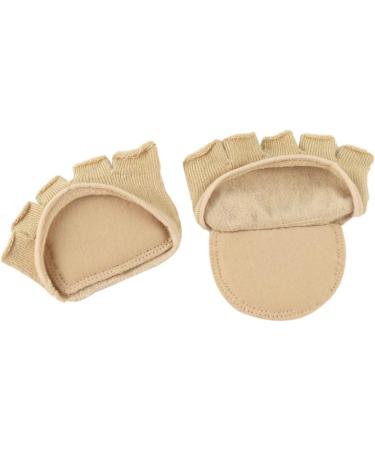 FRCOLOR 2 Pairs of Football Protection Half Sock Happy Feet Socks Toe Alignment Ball Large Washable Light Effects Fingerless Socks Forefoot Pad Toe Socks Gel Sole Pad Women - Buy Online on GoSupps.com