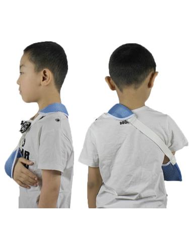 DZOZO Child Arm Sling | Breathable & Padded Pediatric Shoulder Immobilizer for Kids (7-14 Years) - Buy Online on GoSupps.com