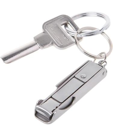 UNbit Nail Clipper 2 in 1 Nail Clipper Bottle Opener Pocket Tool Nail File Keychain for Travel - Buy Online on GoSupps.com