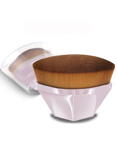 Vodoco Flat Kabuki Foundation Brush for Liquid and Powder Makeup - Pink - Buy Online on GoSupps.com