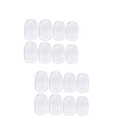 NOLITOY 8 Pairs Self-Adhesive Heel Pad High Heel Cushion Inserts Women Clear Heels for Women Heel Pads Shoe Heel Inserts Shoe Heel Grips Heel Cushions for Back of Heel High Heel Inserts