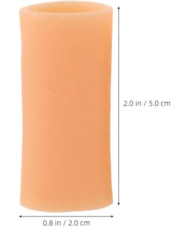Buy Healeved 5 Pairs Gel Finger Sleeve Protectors Silicone Cushions for Finger Cracking Corns Blisters & Calluses - Comfort & Relief in Khaki | International Shipping Available - Buy Online on GoSupps.com