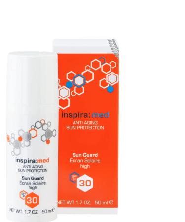 inspira: cosmetics med Anti-Ageing Sun Guard SPF 30 Sun Protection for the Skin 50 ml