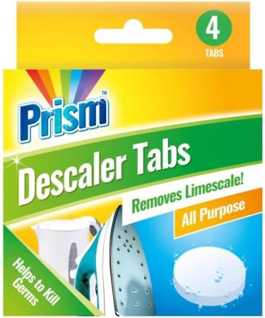 4 Descaler Tablets Limescale Remover Washing Machine Cleaner Dishwasher Cleaner Kettle Iron Cleaner Coffee Machine - Buy Online on GoSupps.com