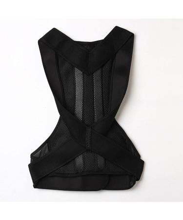 Unisex Posture Corrector Lower Upper Back Brace Support for Men Women - Shoulder Spine Support for Physical Therapy Posture Support Brace with Straps (Size : XXL) (X) - Buy Online on GoSupps.com