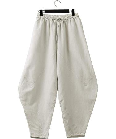 KSUA Women's Cotton & Linen Martial Arts Pants for Tai Chi & Kung Fu | Small Khaki - Buy Online on GoSupps.com