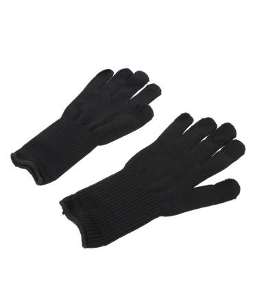 2 Pairs Hair Straightener Gloves Hair Curler Heat Resistant Gloves Heat-resistant Gloves for Perm Hair Curler Gloves