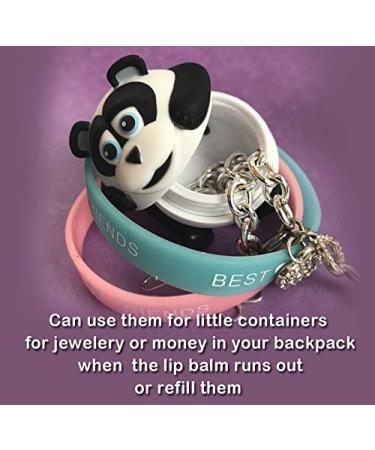 Panda Lip Balm - Bubble Gum Ice Cream Scent | Best Moisturizing Balm for Soft Lips - International Shipping Available - Buy Online on GoSupps.com