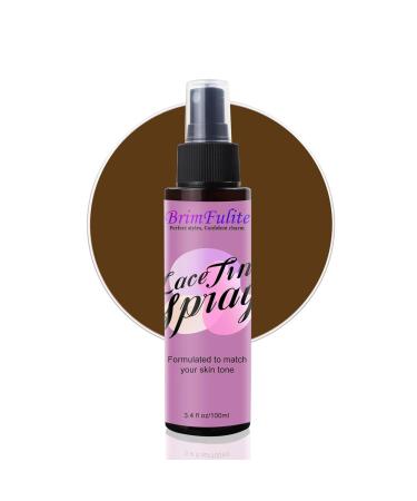 Lace Tint Spray for Wigs Fast-Drying Hiding Lace Wig Spary for Lace Front Synthetic Wigs Long Lasting Travel Size Wig Tint No Residues Suitable for All Hair Types Dark Brown