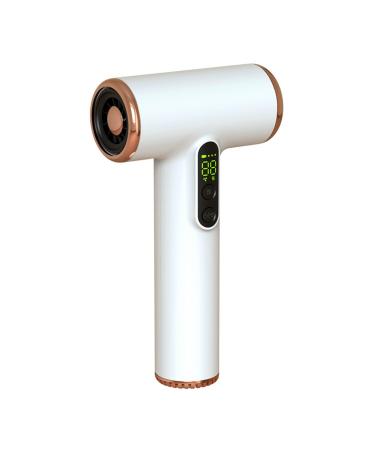 Cordless Hair Dryer 3 Heating & 3 Speed Hair Dryer Type-C USB Fast Rechargeable Hairdryer Portable Travel Blow Dryer Gifts for Women Mom Girls Lover White