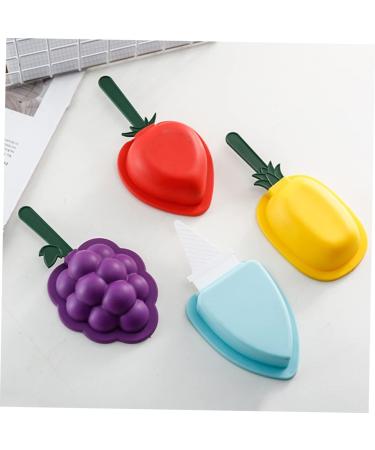 Zerodeko 4 Pcs Silicone Molds Ice Cream Silicone De para Gelatinas Ice Cream Mold Popsicle Fruit Tool Mx2pcs As Shownx2pcs - Buy Online on GoSupps.com