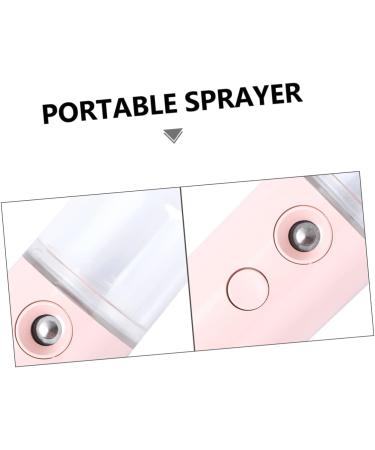 FRCOLOR 1pc Usb Humidifier Women Steamer Plastic Facial Face Charging Sprayer Durable 14.5X4CM Pink - Buy Online on GoSupps.com