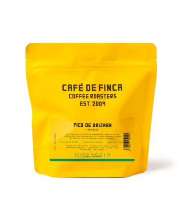 CAF DE FINCA Specialty Coffee Beans | Natural Arabica Coffee Beans | Coffee Colombia Ethiopia Brazil | Organic Natural Roasted Coffee | Super Automatic Coffee Maker (Mexico 250gr)