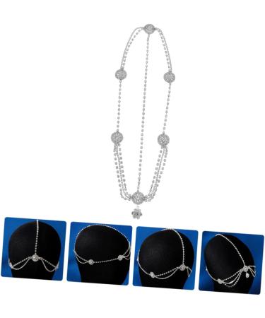 NUSITOU Rhinestone Headband Tassel Rhinestones Headband Head Chain Rhinestone Tassel Headband Hair Chain Rhinestone Head Chain Headpiece Head Chain Headband for Head Jewelry - Buy Online on GoSupps.com