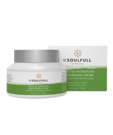 BE SOULFULL Moisturizing Cream for smooth moisturized and glowing skin | 50 gm / 1.76 Fl Oz