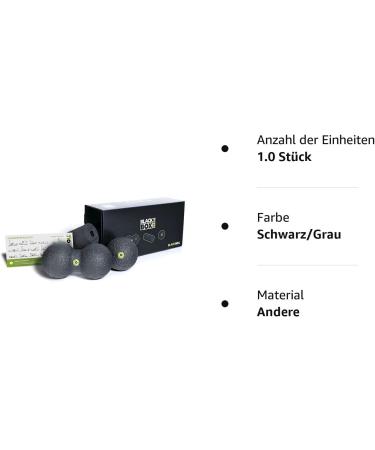 BLACKROLL Blackbox Mini Set - Fascia Rolls & Balls for Muscle Recovery | International Shipping - Buy Online on GoSupps.com