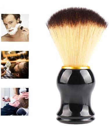 U-M Hair Shaving Brush Shave Sweep Brush Boar Hair Straight Barber Face Cleaning Handle Salon Tool Gift for Men Women Useful and Attractive as shown - Buy Online on GoSupps.com
