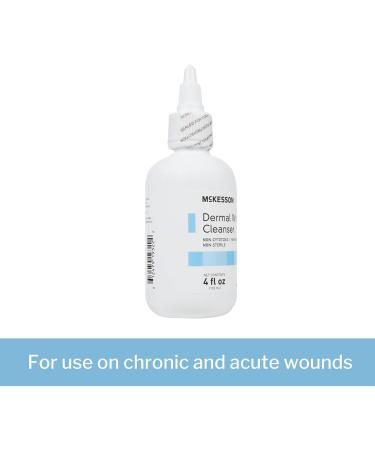 Buy McKesson Dermal Wound Cleanser - Non-Sterile Rinse-Free Non-Cytotoxic - 4 fl oz for Fast International Shipping - Buy Online on GoSupps.com