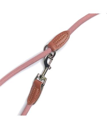 Leitengr n Big Dog Leash - 3M Adjustable with 2 Carabiners | Devon Model | Rosa Palish | Lightweight & Durable - Ideal for Large Dogs - Buy Online on GoSupps.com