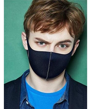 Fashion Washable Reusable Face Mask for Men & Women - Small Navy - Eco-Friendly Protection - Buy Online on GoSupps.com