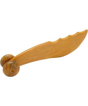 Ververt Touch Body Massage Roller - Wooden Footbow Device for Muscle Relaxation & Pain Relief | Perfect Gift for Family & Friends - Buy Online on GoSupps.com