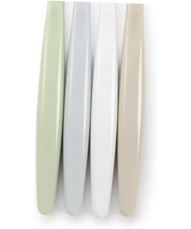 Ultechnovo 4-Pack Extra Soft Wooden Toothbrushes | Eco-Friendly Medium Bristle for Home Use | Khaki Color - Buy Online on GoSupps.com