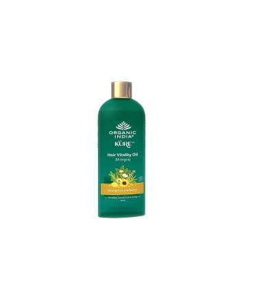 Buy ORGANIC INDIA Hair Vitality Oil 120 ml - Nourish & Strengthen Hair Naturally | Free Worldwide Shipping - Buy Online on GoSupps.com