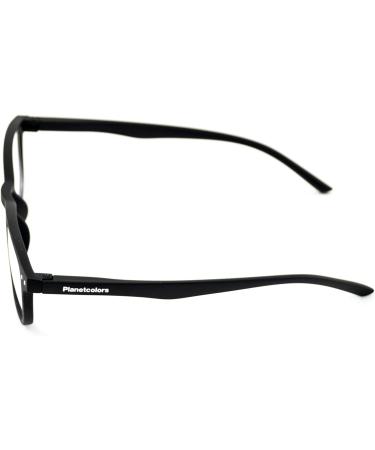 U'Rock Planet Black Light Blue Glasses for Adults Unisex Black Stylish Eyewear | International Shipping - Buy Online on GoSupps.com