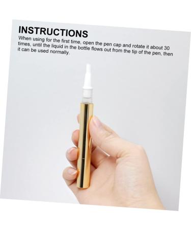 Healvian 4 Pieces Nail Polish Applicator Nail Oil Pen Lip Gloss Pen - Buy Online on GoSupps.com