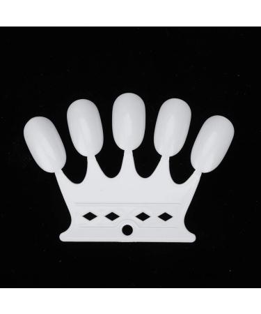 Nail Art Tips - 10pcs White Nail Sticks & Color Display Cards for Manicure & Gel Polish Practice - Buy Online on GoSupps.com