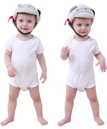 G-Tree Baby Safety Helmet | Adjustable Infant Toddler Headguard Cap - Gray - Buy Online on GoSupps.com