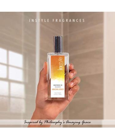 Instyle Fragrances Amazing Grace Inspired Women's Eau de Toilette - 3.4 Fl Oz | Vegan, Paraben & Phthalate Free - Buy Online on GoSupps.com