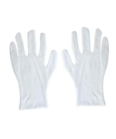 DOITOOL 12 Pairs Factory Gloves White Lengthen Cotton Gloves Work - Buy Online on GoSupps.com