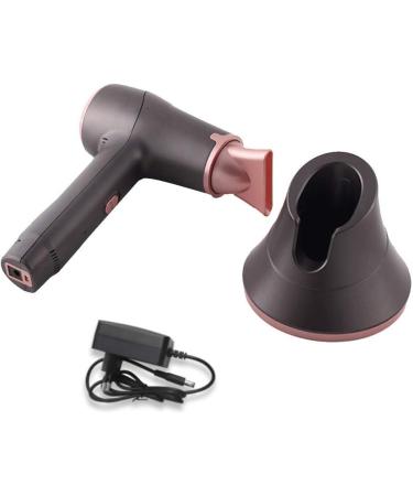 Cordless Hair Dryer Wireless Portable Blow Dryer Hot and Cold Wind Fast Charge 5000mAh Rechargeable Battery 2 Speed Adjustmen with Removable Nozzle for Travel Blowing Hair Painting Drying Out - Buy Online on GoSupps.com